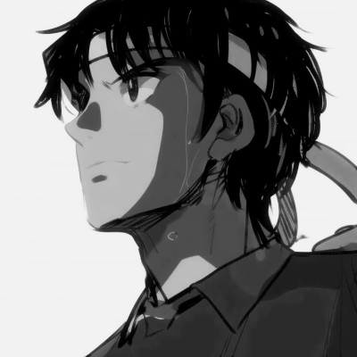 黑白丧系动漫男生头像来袭✨ 男生头像 第12张 黑白丧系动漫男生头像来袭✨ 男生头像 第12张