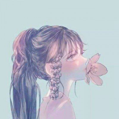 超甜漫画情侣头像一男一女两张，简直太搭啦 情侣头像 第6张