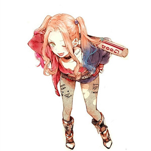 💥超酷自杀小队小丑女头像来袭  其它头像 第4张
