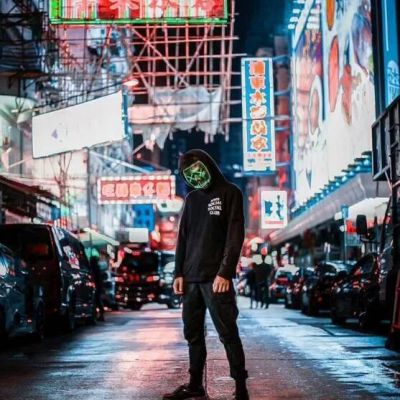 超酷面具头像男来袭，谁用谁帅！ 男生头像 第1张