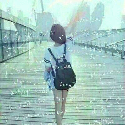带公式的女生背影QQ头像来袭 女生头像 第8张 带公式的女生背影QQ头像来袭 女生头像 第8张
