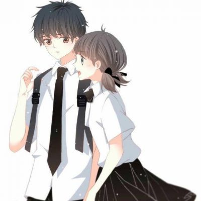 怦然心动一对两张动漫情侣头像💕 情侣头像 第6张 怦然心动一对两张动漫情侣头像💕 情侣头像 第6张