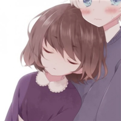 超甜漫画情侣头像一男一女两张，简直太搭啦 情侣头像 第15张