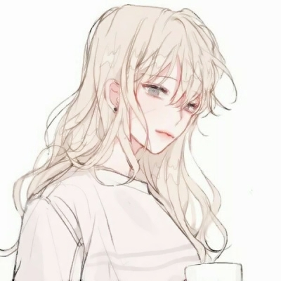超甜漫画情侣头像一男一女两张，简直太搭啦 情侣头像 第9张