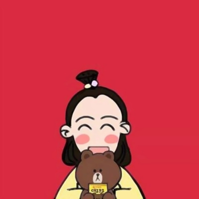 二次元红色系一男一女情侣头像大集合✨ 情侣头像 第13张