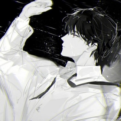 🆒黑白系动漫男头图片，冷酷感拉满！ 男生头像 第4张