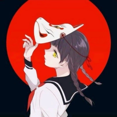 二次元红色系一男一女情侣头像大集合✨ 情侣头像 第18张