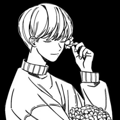 🆒黑白系动漫男头图片，冷酷感拉满！ 男生头像 第6张