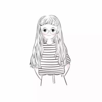 动漫黑白素描头像图片大全 其它头像 第18张 动漫黑白素描头像图片大全 其它头像 第18张