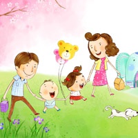 幸福一家人头像图片大全推荐👨‍👩‍👧‍👦 其它头像 第17张