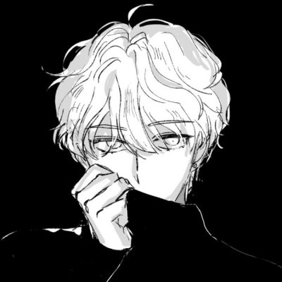 🆒黑白系动漫男头图片，冷酷感拉满！ 男生头像 第3张