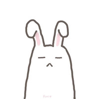 萌化啦！兔子情侣头像一人一张大合集🐰 情侣头像 第9张