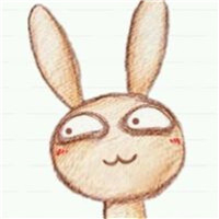 萌化啦！兔子情侣头像一人一张大合集🐰 情侣头像 第2张