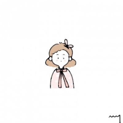 爱了！简笔画风格女生微信头像来袭🥰 女生头像 第13张