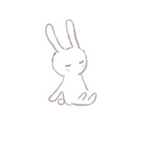 萌化啦！兔子情侣头像一人一张大合集🐰 情侣头像 第14张