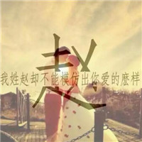 带字赵姓专属头像来咯👏 其它头像 第6张