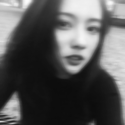 黑白模糊风女生头像来袭 女生头像 第18张