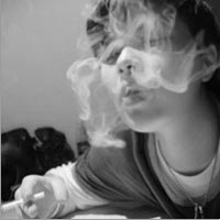 qq头像情侣黑白一男一女，超酷 情侣头像 第22张