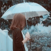 雨中撑伞的女孩背影头像,文艺又孤独🌧️ 女生头像 第12张 雨中撑伞的女孩背影头像,文艺又孤独🌧️ 女生头像 第12张