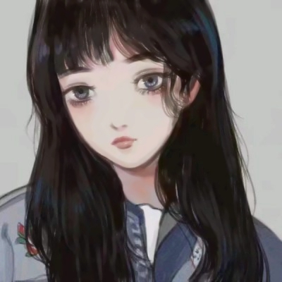 被暗黑系病态动漫女头拿捏住了🖤 女生头像 第8张