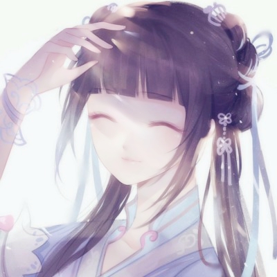 超好看的二次元古风少女生头像 女生头像 第6张
