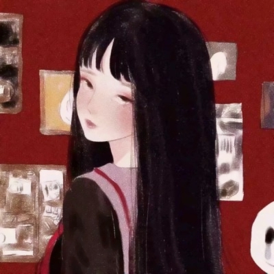 被暗黑系病态动漫女头拿捏住了🖤 女生头像 第25张