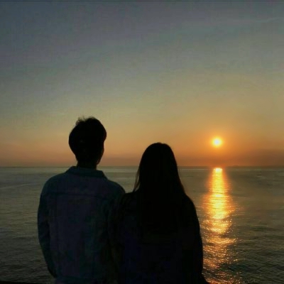 唯美意境情侣背影头像来袭💕 情侣头像 第1张