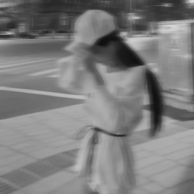 黑白模糊风女生头像来袭 女生头像 第16张