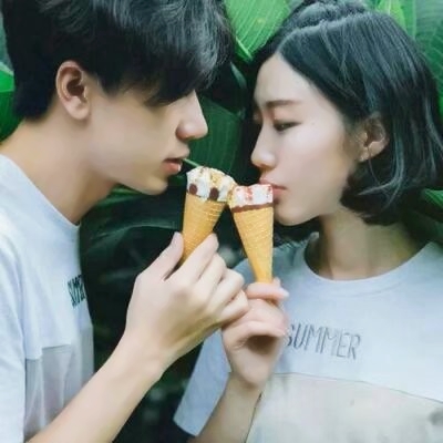 超甜🥰情侣头像真人版两张一对 情侣头像 第7张