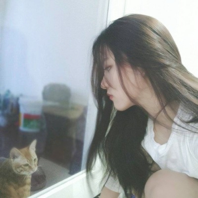 被这组高清女生侧颜头像美哭😭 女生头像 第15张