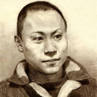 被狠狠拿捏的素描人头头像🖤 其它头像 第11张