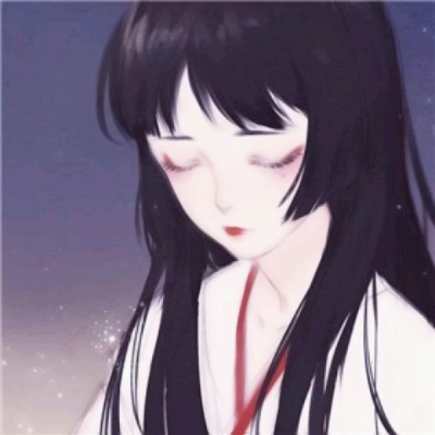 被暗黑系病态动漫女头拿捏住了🖤 女生头像 第14张