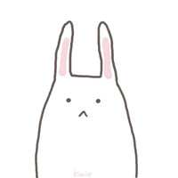 萌化啦！兔子情侣头像一人一张大合集🐰 情侣头像 第10张