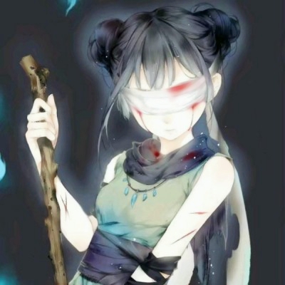 被暗黑系病态动漫女头拿捏住了🖤 女生头像 第11张