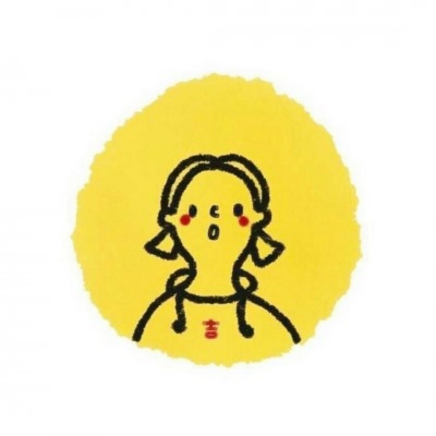 超甜！卡通情侣简笔画头像一人一张来袭💕 情侣头像 第16张