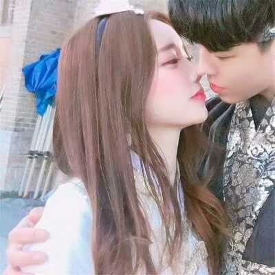超甜🥰情侣头像真人版两张一对 情侣头像 第4张