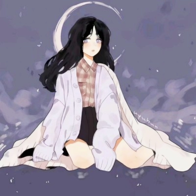 被暗黑系病态动漫女头拿捏住了🖤 女生头像 第24张