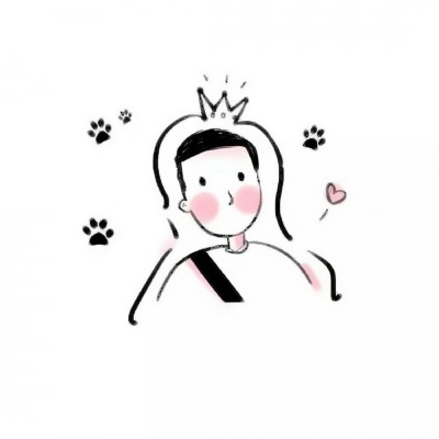 超甜！卡通情侣简笔画头像一人一张来袭💕 情侣头像 第9张