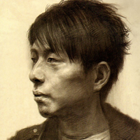 被狠狠拿捏的素描人头头像🖤 其它头像 第3张