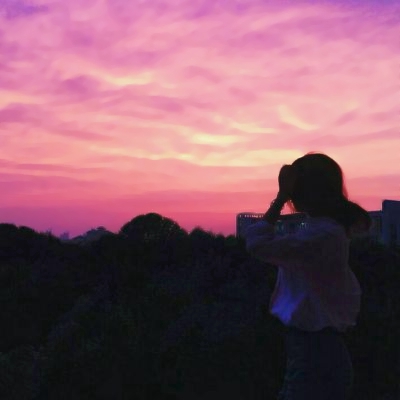 唯美意境情侣背影头像来袭💕 情侣头像 第9张