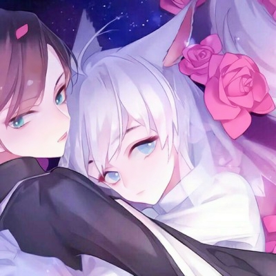 谁能拒绝这些一左一右动漫微信情侣头像啊😍 情侣头像 第13张