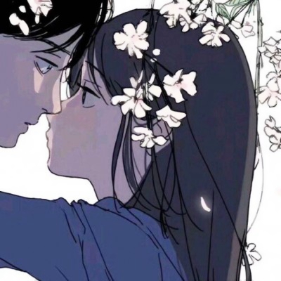 被这组一左一右的高清动漫情侣头像甜到啦💕 情侣头像 第8张