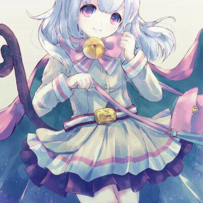 萌翻！猫耳女生动漫呆萌头像大全 女生头像 第19张