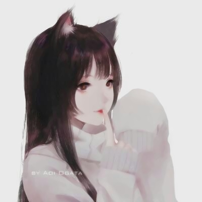 萌翻！猫耳女生动漫呆萌头像大全 女生头像 第5张