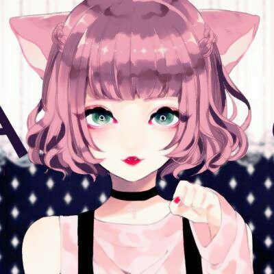 萌翻！猫耳女生动漫呆萌头像大全 女生头像 第4张