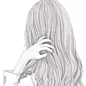 氛围感拉满🎨素描长发背影女孩头像来袭 女生头像 第4张 氛围感拉满🎨素描长发背影女孩头像来袭 女生头像 第4张