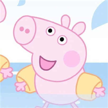 萌趣预警🐷小猪佩奇一左一右情侣头像大合集 情侣头像 第6张