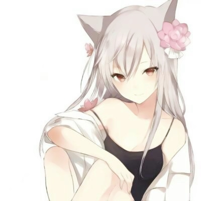 萌翻！猫耳女生动漫呆萌头像大全 女生头像 第21张