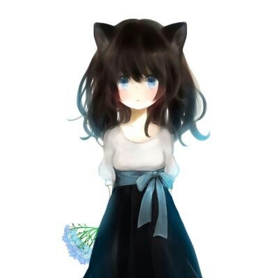 萌翻！猫耳女生动漫呆萌头像大全 女生头像 第14张