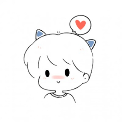 超甜简笔画一男一女微信情侣头像💕 其它头像 第6张 超甜简笔画一男一女微信情侣头像💕 其它头像 第6张